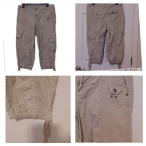 -- Casual Light Gray Cargo Pants